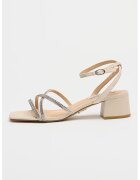 Steve Madden Велурени сандали Gabby с декоративни камъни