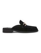Steve Madden Велурено сабо с верижка