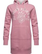 Superdry  Co Дамска рокля - Superdry - Памук - Розова