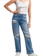 Superdry  Co Дамски дънки - SUPERDRY - памук - сини
