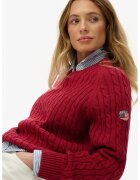 Superdry  Co Пуловер от органичен памук с плетка осморка