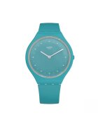 Swatch Часовник за жени - Skin SVOL100 - кварцов - пластмаса