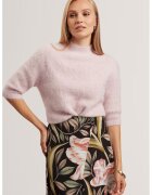 Ted Baker Пуловер с вълна от алпака с ниска яка