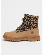 Timberland Кожени боти Premium 6 - Черен/Бежов