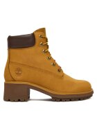 Timberland Дамски боти Kinsley 6 In Wp - естествена кожа - кафяви