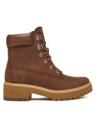 Timberland Дамски ботуши Carnaby - естествена кожа - кафяви