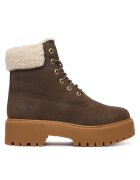 Timberland Дамски ботуши - естествена кожа - кафяви - вечни - рециклирана технология