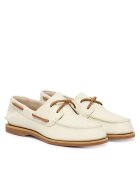Timberland Дамски мокасини - естествена кожа - бели