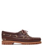 Timberland Дамски мокасини - от естествена кожа - кафяви