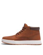 Timberland Мъжки боти тъмнокафяви - естествена кожа - модел Maple Grove