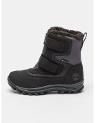 Timberland Текстилни ботуши с велкро - Черен/Tъмносив