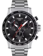 Tissot Мъжки часовник Supersport Chrono 45.5mm 125.617.11.051.00 - Сребрист