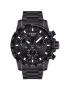Tissot Мъжки часовник Supersport Chronograph Quartz - Черен