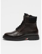 Tommy Hilfiger Боти от кожа и текстил