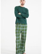 Tommy Hilfiger Дълга пижама на каре
