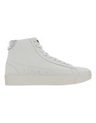 Tommy Hilfiger Дамски маратонки кожени плоски обувки от вулкани - EN0EN02285-YBL - бели