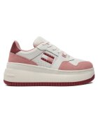 Tommy Hilfiger Дамски спортни обувки tjw ретро плетени обувки с каишка - EN0EN02654-TH0 - Розов