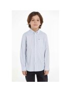 Tommy Hilfiger Детска риза KB0KB08517 - - Бял/Син