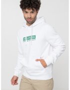 Tommy Hilfiger Худи с лого и джоб кенгуру - Зелен/Бял