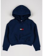Tommy Hilfiger Худи с памук с декоративни камъни