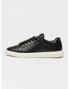 Tommy Hilfiger Кожени спортни обувки Icon - Мръснобял/Светло бежово