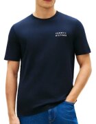 Tommy Hilfiger Мъжка тениска BRAND LOVE EMBRO STACK TEE - Памук -