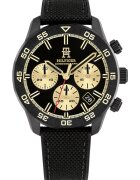 Tommy Hilfiger Мъжки часовник TH85 - черен карбон - 42mm - водоустойчив до 50m