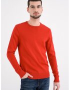 Tommy Hilfiger Памучен пуловер с бродирано лого