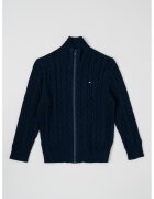 Tommy Hilfiger Памучна плетена жилетка