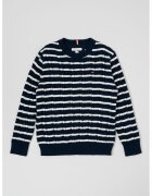 Tommy Hilfiger Плетен пуловер от органичен памук