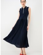 Tommy Hilfiger Плисирана рокля с яка