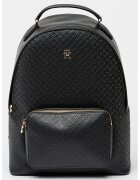 Tommy Hilfiger Раница от еко кожа с релефен монограм