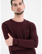 Tommy Hilfiger Семпъл пуловер с овално деколте