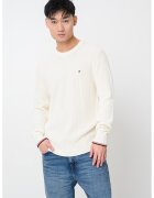 Tommy Hilfiger Слим пуловер от органичен памук