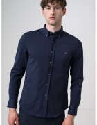 Tommy Hilfiger Слим риза с копчета на яката