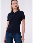 Tommy Hilfiger Слим тениска с яка