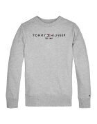 Tommy Hilfiger Суитшърт с лого - Бял/Тъмносин
