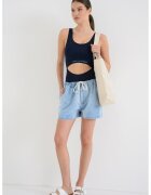 Tommy Hilfiger Цял бански с декоративни отвори