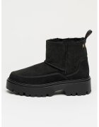 Tommy Hilfiger Велурени ботуши Real Shearling с лесно обуване