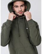 Tommy Jeans Худи с джоб кенгуру - Червен/Бял/Черен