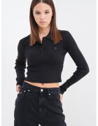 Tommy Jeans Къс пуловер с органичен памук