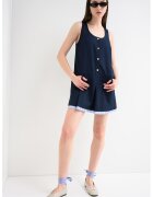 Tommy Jeans Къса рокля с дизайн 2 в 1