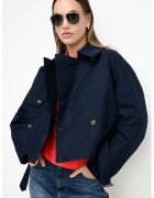 Tommy Jeans Късо палто с колан