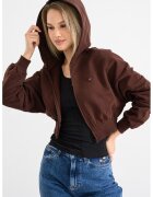 Tommy Jeans Късо свободно худи с къс цип