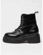 Tommy Jeans Кожени боти с равна платформа
