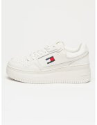 Tommy Jeans Скосени кожени спортни обувки
