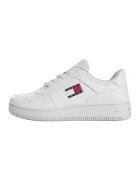 Tommy Jeans Спортни обувки Retro с перфорации - Бял/Светлосин