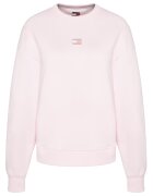 Tommy Jeans Суитшърт - дамски - розов - текстил