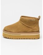 Tommy Jeans Велурени боти с равна платформа