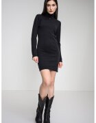 Tommy Jeans Вталена фино плетена рокля
